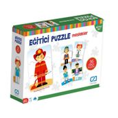 CA Games Meslekler 36 Parça Eğitici Puzzle