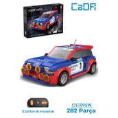 Cada Uzaktan Kumandalı Renault 5 Maxi Turbo (282 Parça) Oyuncak Yapım Seti Blok Araba -Ffcada-C51095w