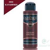 Cadence 0011 Kan Kırmızı 120 ml Akrilik Boya