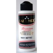Cadence 120ml 0001 Beyaz Premium Akrilik Boya