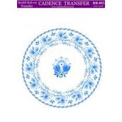 Cadence 17x25 cm RR-053 Renkli Rub-On Transfer