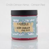 Cadence 500CH-28 500 ml Crimson Kirmizi Very Chalky Home Decor Mobilya Boyası