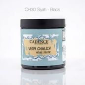 Cadence 500CH-30 500 ml Siyah Very Chalky Home Decor Mobilya Boyası