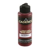 Cadence Bordo Akrilik Boya 120ml