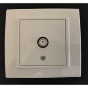 Çağatay Elektrik Ovivo Mina Krem F Tip Uydu Tv Prizi Mekanizma
