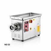 Çağdaş Makina Çağdaş No 12 Soğutmalı Sifero Çelik Kıyma Makinesi 380v Gri