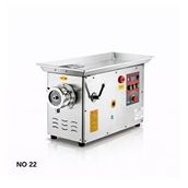 Çağdaş Makina Çağdaş No 22 Sök Tak Kafa Soğutmalı Paslanmaz Kıyma Makinesi 380v Gri