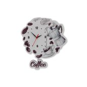 CajuArt Coffee Çekirdek Demlik Sallanan Sarkaç Mutfak Duvar Saati