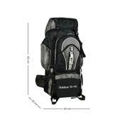 CAKARD DAĞCI SIRT ÇANTASI OUTDOOR 75+10LT