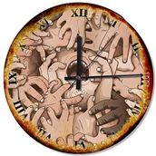 Cakasaat Çiğlik Ve Eller Akarlı Duvar Saati