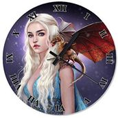 Cakasaat Daenerys Targaryen Khalessi Duvar Saati