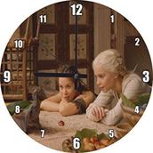 Cakasaat Game Of Thrones Yavru Ejderhalar Duvar Saati