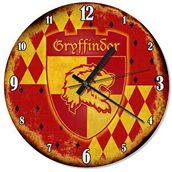 Cakasaat Harry Potter Gryfindor Arma Akarlı Duvar Saati