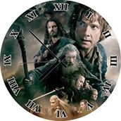 Cakatablo Yüzüklerin Efendisi Hobbit Beş Ordunun Savaşı Duvar Saati