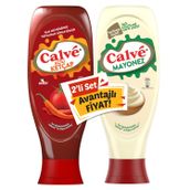 Calve 1150 gr Acılı Ketçap + Yağı Azaltılmış Mayonez