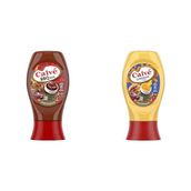 Calve BBQ Sos 290 gr + 240 gr Cheddar Sos
