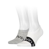Calvin Klein Beyaz Erkek Footie Çorap