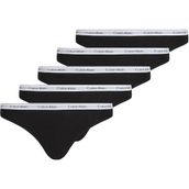 Calvin Klein bikini 5pk Kadın Bikini BLACK/BLACK/BLACK/BLACK/BLACK XS