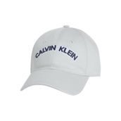 Calvin Klein CKJ SSNL 'CK' GRAPHIC LOGO CAP Erkek Şapka, Gri, Tek Beden