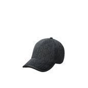 Calvin Klein Denim Emblem Burnout Şapka, Standart, LV04F5042GPA7, Gri, Kadın