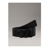 Calvin Klein Erkek Round Mono Plaque Kemer
