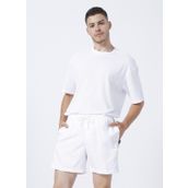 Calvin Klein KM0KM00741-YCD Beyaz Swim Trunk Erkek Mayo