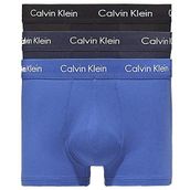 Calvin Klein Mavi 3'lü Düşük Bel Erkek Boxer
