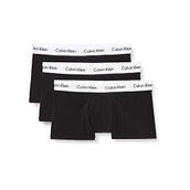 Calvin Klein U2664G Siyah Düşük Bel 3'lü Erkek Boxer
