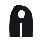 Calvin Klein Unisex Classic Cotton Rib Siyah Atkı, Standart, K50K512367, BLACK, üniseks-yetişkin