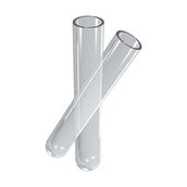 Cam Deney Tüpü Boroslikat Dibi Yuvarlak 12*75MM 5ml 10 Adet