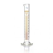 Cam Mezür 100 Ml - Dereceli Silindir Sertifikalı - 100 Borosilikat - Altıgen Taban -Taksimat:1.0ml