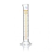 Cam Mezür 50 Ml - Dereceli Silindir Sertifikalı - 100 Borosilikat - Altıgen Taban - Taksimat:1.0ml