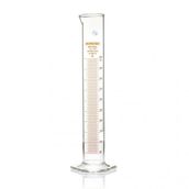 Cam Mezur 500 Ml - Dereceli Silindir Sertifikali - 100 Borosilikat - Taksimat:5.0ml