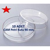 Cam Petri Kabı 90 x 15 MM 10'lu