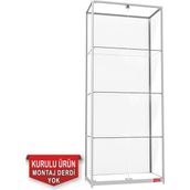 Camdolap.com Cam Dolap - Camlı Vitrin - Cam Dolap - Camlı Koleksiyon Vitrini - Teşhir Vitrini - Kupa Dolabı (Kurulu ve Kullanıma Hazır Gönderilmektedir.) - 2080