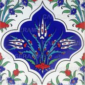 Can Seramik Cç45 Kütahya Çini 5'li 20x20 cm Karo
