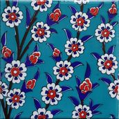 Can Seramik CÇ60T Kütahya Çini 5'li 20x20 cm Karo