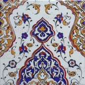 Can Seramik Cç79 Kütahya Çini 5'li 20x20 cm Karo