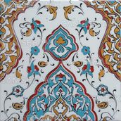 Can Seramik CÇ79T Kütahya Çini 5'li 20x20 cm Karo