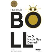 Can Yayınları Ve O Hiçbir Şey Demedi Kitabı