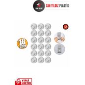 Can Yıldız Plastik Priz Kapağı, Bebek Ve Çocuk Güvenlik Koruma Piriz Kapatıcı, Priz Koruyucu