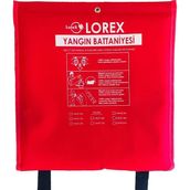 Canarino LR-FB2016C Çantalı 200CM x 160CM Yangın Battaniyesi - Option-1 - Ahşap