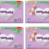 Canbebe No:3 Midi 224 Adet Bebek Bezi