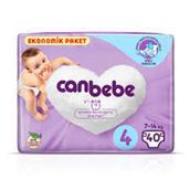 Canbebe No:4 Maxi 40 Adet Bebek Bezi
