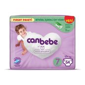 Canbebe No:7 XXLarge 56 Adet Bebek Bezi