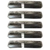 Canhome 240 lt 100x150 cm 600 gr 10 Adetlik 5 Rulo Siyah Hantal Konteyner Çöp Torbası
