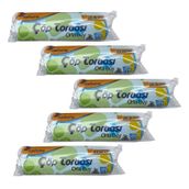 Canhome Mavi 20 Adetlik 5 Rulo Orta Boy 55x60 cm 30 lt Çöp Poşeti