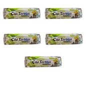 Canhome Mavi Büyük Boy Battal 75x90 cm 10 Adetlik 5 Rulo 30 lt Çöp Poşeti