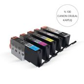 Canon 1 Takım PGI 550/ CLI 551 5 Renk Kurtuş