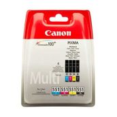 Canon CLI-551CMYBK Multipack Mürekkep Kartuşu